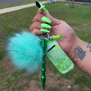 Self defense keychain wristlet/keychain fuller one